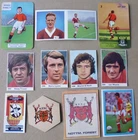 NOTTINGHAM FOREST FOOTBALL CARDS STICKERS Lot x 11