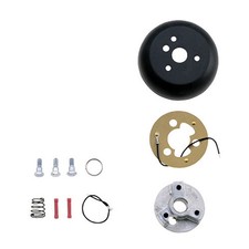 Grant 4310 Steering Wheel Adapter Hardware Hub - Aluminum - Matte Black Trim Grant 4310 Steering Wheel Adapter Hardware Hub - Aluminum - Matte Black Trim