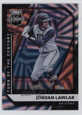 2021 Panini Elite Extra Edition Turn of the Century /121 Jordan Lawlar #6 14mg