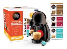 NESCAFÉ Dolce Gusto EDG210 B Piccolo XS Manual Coffee Machine Black by DeLonghi