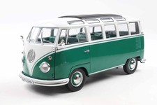 Solido 1962 Volkswagen T1 Samba Minibus Green Metallic 1:18 S1813403
