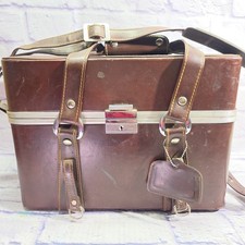Genuine Leather Camera Bag, Camera Case Color:brown VG limited From JAPAN READ