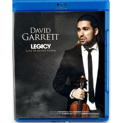 DAVID GARRETT: LEGACY : LIVE IN BADEN BADEN (2011) BLU-RAY Garrett