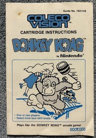 Colecovision System, console with Donkey Kong & Star Wars - Coleco - tested