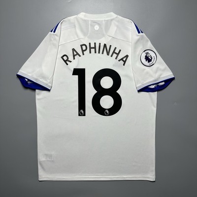 LEEDS UNITED ADIDAS 2020/2021 FOOTBALL JERSEY #18 RAPHINHA SIZE “L