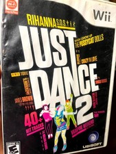 Just Dance 2 Nintendo Wii Game Complete w/ Case  Manual One Complete CIB Tested
