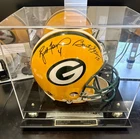 Green Bay Packers Brett Favre & Bart Starr Signed & Certified Helmet (full-size)