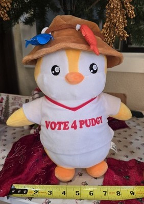 Cute Fisherman Flynn Golden Pudgy Penguin Plushie 12'' Collectible Penguins PENGU