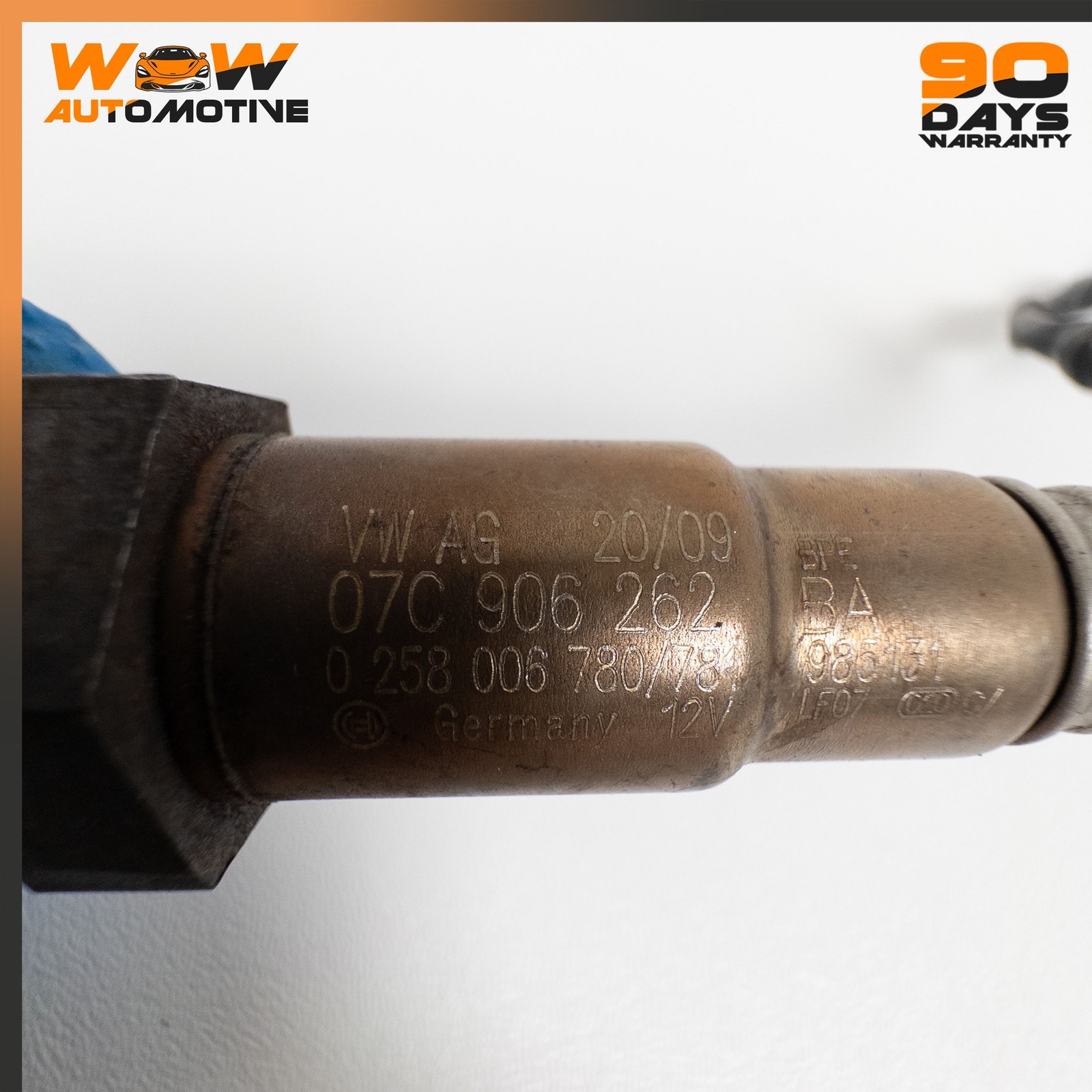 04-17 BENTLEY CONTINENTAL GTC FLYING SPUR LEFT OXYGEN SENSOR LAMBDA PROBE SET OE