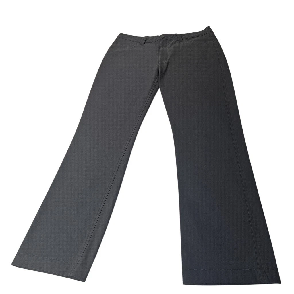 Eddie Bauer Pants Mens 32x30 Gray Straight Leg Outdoor Casual Five Pocket Nylon