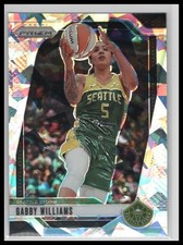 2024 Panini Prizm WNBA Gabby Williams Ice Prizm #55 Seattle Storm