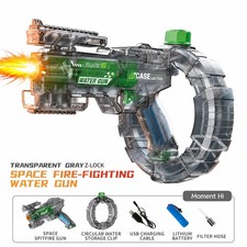 Electric Water Gun Automatic Blaster Toy Rechargeable Outdoor Beach Pool Kids