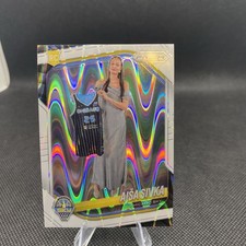 2025 Prizm WNBA  White Seismic Ajsa Sivka #85 (RC) Chicago Sky