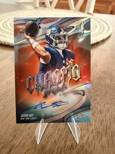 2025 Topps Chrome Jaxson Dart Orange Refractor (RAW)