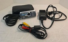 Pentax Optio WP Silver 5 Megapixels 3x Optical Zoom Digital Camera Working Z1