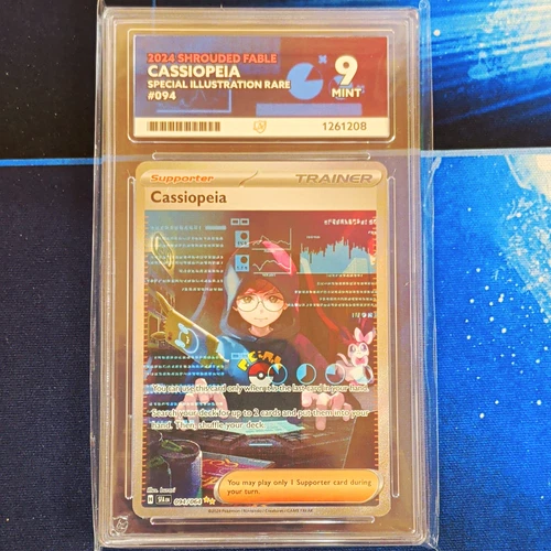 The Pokémon Company Cassiopeia 094/064 SV Shrouded Fable SIR Holo EN ACE 9