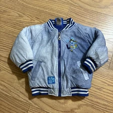 RARE Vintage 2001 Nick Jr Blues Clues Varsity Jacket Hockey 2T HTF