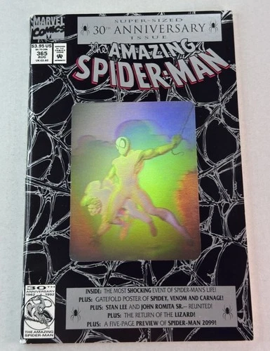 The Amazing Spider-Man #365 1992 Marvel Comics First Print Spider-Man 2099 FN
