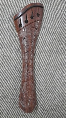 New Double-Bass Tailpiece-3/4 size in Rosewood (Harp Model)-1 pc Best Quality