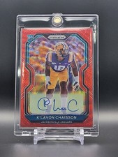Klavon Chaisson 2020 Panini Prizm 149/149 Red Prizm AUTO RC Rookie Jaguars