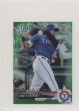 2017 Bowman Chrome Minis Prospects Green Refractor 67/99 Ronald Guzman #BCP3 1u6