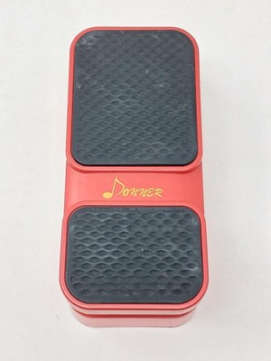 Donner Vokal 2-in-1 Mini Aktiv Wah & Volume Gitarren-Effekt-Pedal Japan EMS