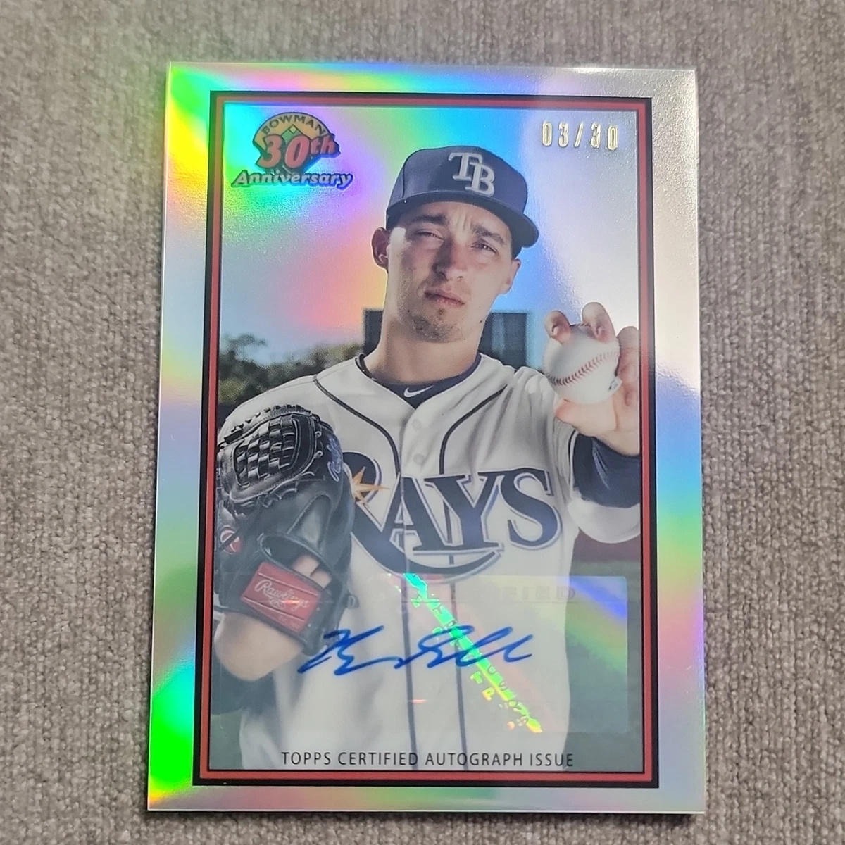 Blake Snell Baseball Serial Numbered Sports Trading Cards