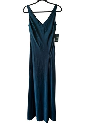 Lauren Ralph Lauren Satin Dress Women's 6 Green Gown Maxi Sleeveless New | eBay Lauren Ralph Lauren Satin Dress Women's 6 Green Gown Maxi Sleeveless New | eBay