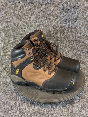 KEEN Utility Louisville 6'' Int. Met WP Work Boots Men's Size 14 D 1007969D