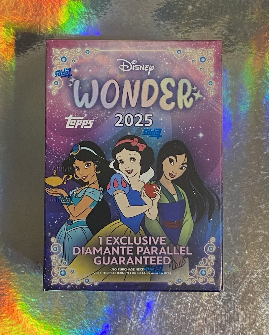 2025 Topps Disney Wonder Value Blaster Box (42 Cards) In Hand
