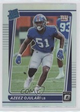 2021 Panini Donruss Optic Rated Rookie Holo Prizm Azeez Ojulari #273 0o5a