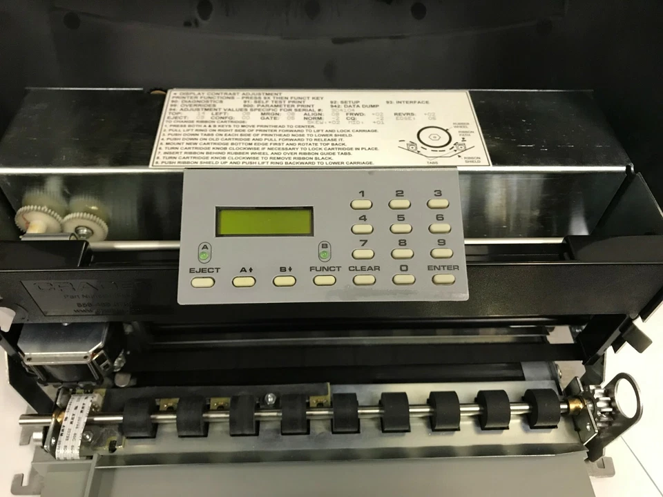 Craden DP9 Passbook Printer USB and Serial interface - Image 3 of 4