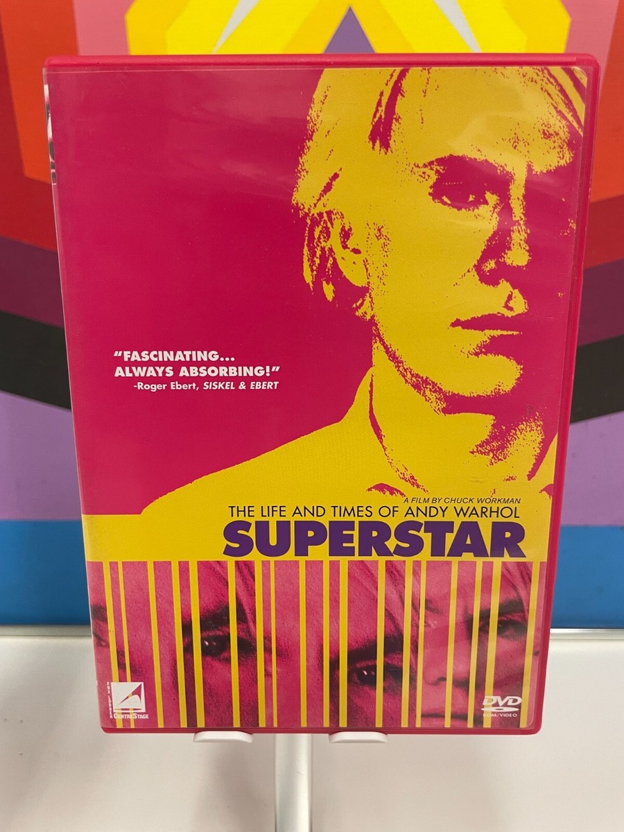 Superstar: The Life and Times of Andy Warhol (DVD, 1991) Art