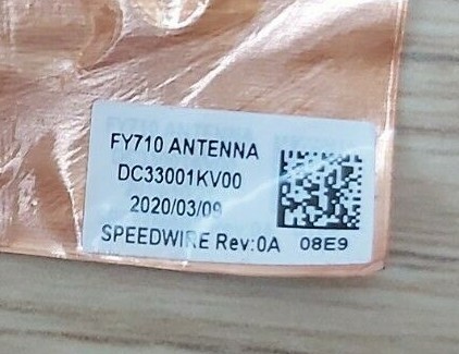 ORIGINAL Lenovo Y540-17IRH Wifi WLAN Network Antennas DC33001KV00 Main Aux FY710 - Afbeelding 5 van 5