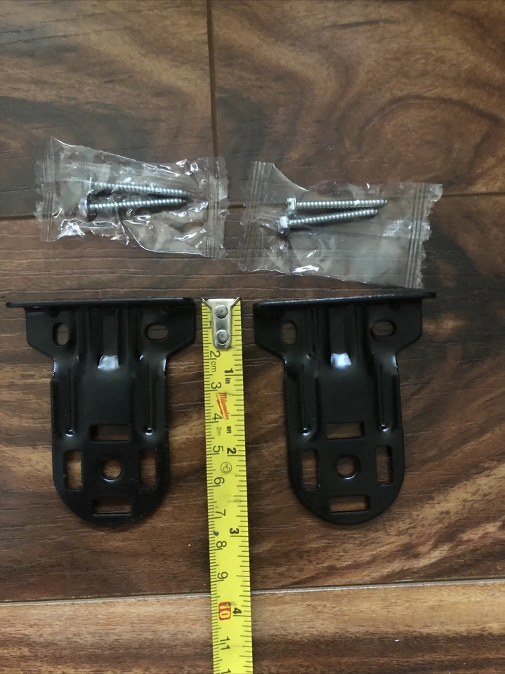 Soporte RollEase Skyline (un par/cantidad 2 cada uno) - Marrón Largo Foto 2 de 3