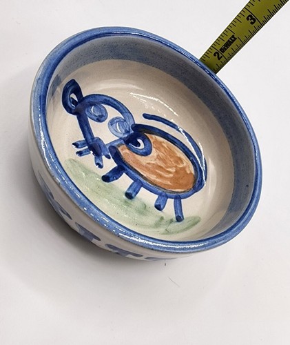 * M A Hadley Kitty Bowl With Mouse 4.25” No Chips Or Cracks - Picture 12 of 12