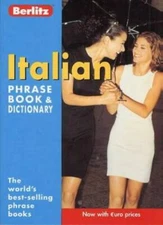 Italian Berlitz Phrase Book and Dictionary (Berlitz Phrasebooks) - GOOD