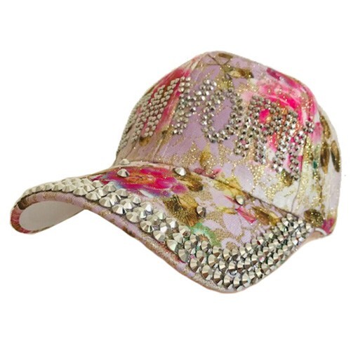 NY sequin fitted cap VS PINK New York Fitted  main image 4