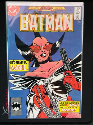 Batman #401 DC (1986) Key 2nd Appearance Magpie Newsstand 1st Print Comic Book