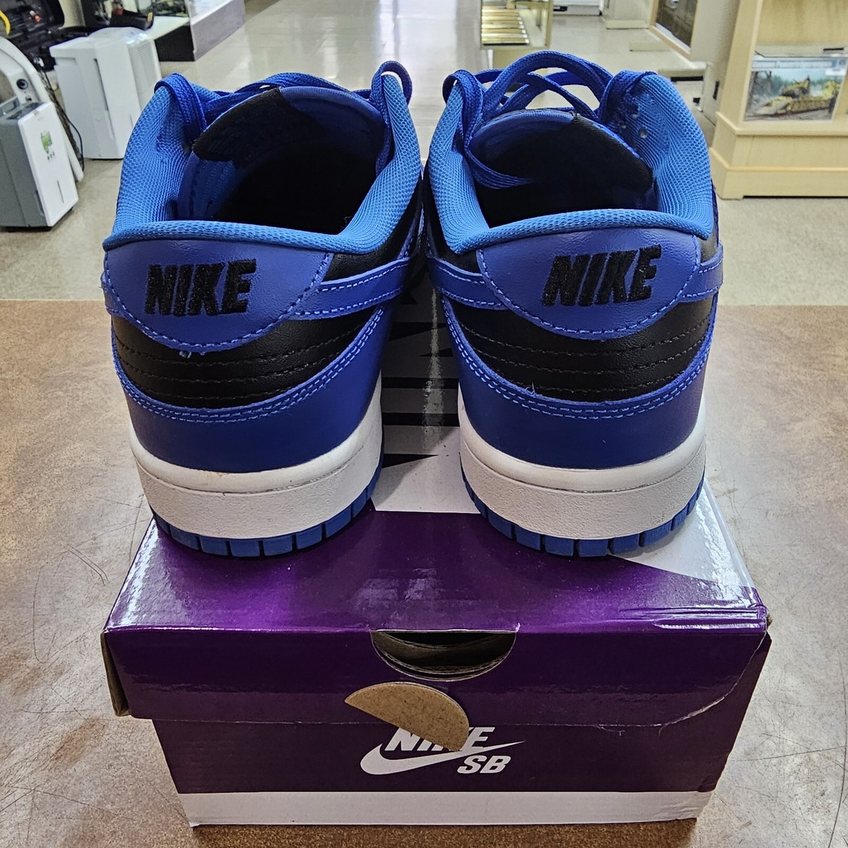 Size 10.5 - Nike Dunk Low Hyper Cobalt - With box - Worn  display picture 2