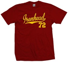 Ironhead 72 Script T-Shirt 1972 FL FX Chopper Bobber Motorcycle Biker Jersey Tee