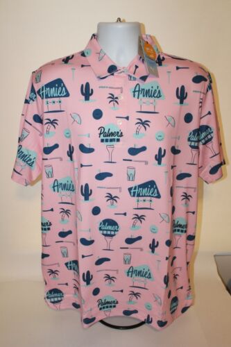 NWT $95 Arnold Palmer x Puma Cloudspun Annies Inn Polo Shirt Golf : Size Large - Picture 5 of 10