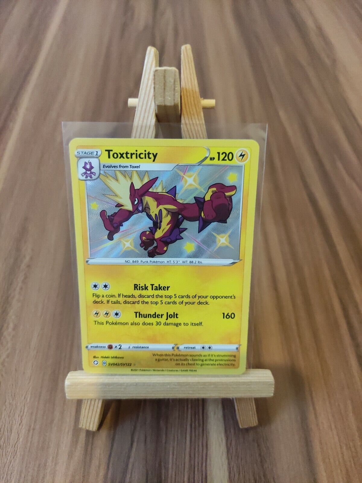 Pokemon Trading Card Game SV041/SV122 Toxel : Rare Holo Card : SWSH-4.5  Shining Fates Shiny Vault - Trading Card Games from Hills Cards UK