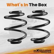 Rear 6" Lowering Coil Springs For Chevy C10 GMC C15 Pickup 2WD 1963-1972