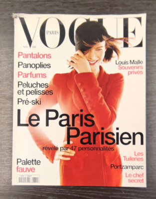 French VOGUE Paris Magazine: November 1996 - Meghan Douglas | eBay UK