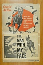 The Man With My Face 1951 Vintage Movie Press Book