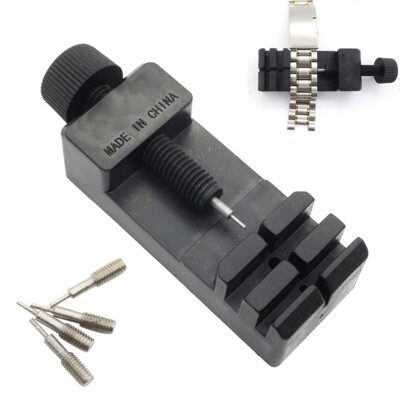 Link Pin Remover 5pcs Set ABS Adjuster Black Easy Link Pin Opener Kunststoff
