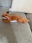 1996 Vintage TY “Sly the Fox” (Style # 4115) Beanie Baby PVC Pellets MWMT!!