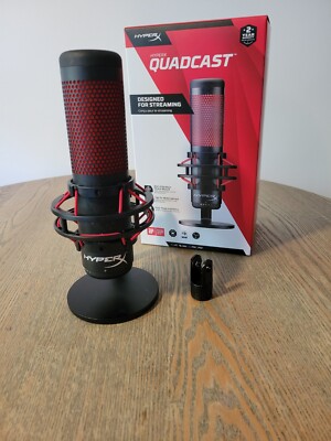 HyperX Quadcast USB Microphone Suitable for Broadcasting