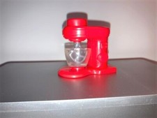 Barbie Red Table Top Mixer with blades/bowl
